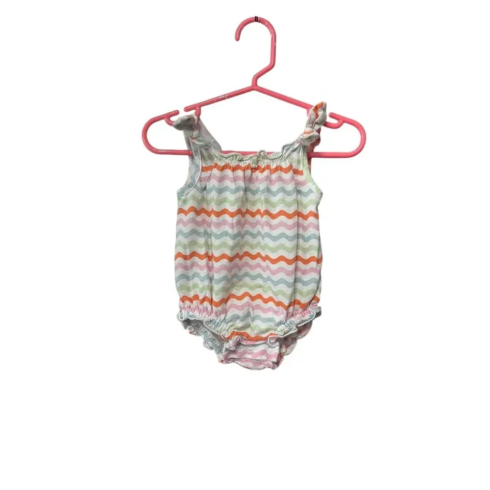 5/$10 Colorful Zigzag Onesie - Old Navy - 3-6mo